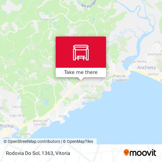 Rodovia Do Sol, 1363 map