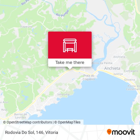Rodovia Do Sol, 146 map