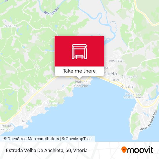 Estrada Velha De Anchieta, 60 map