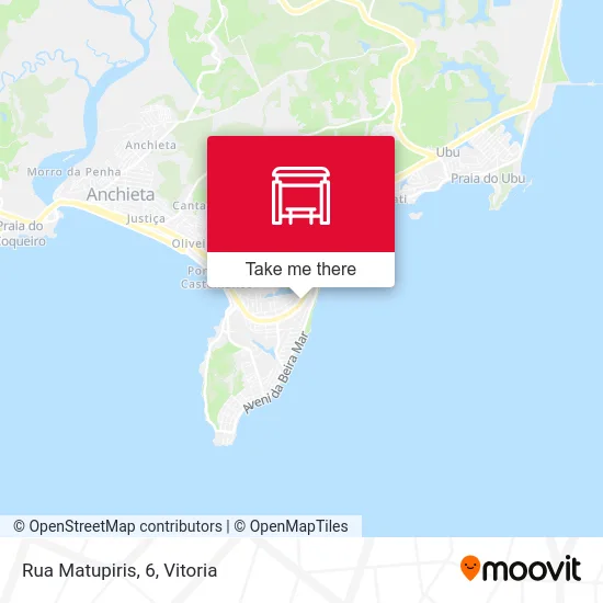 Rua Matupiris, 6 map