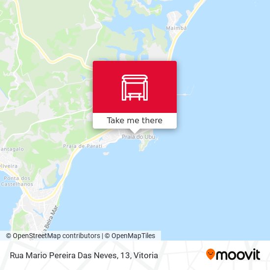 Mapa Rua Mario Pereira Das Neves, 13