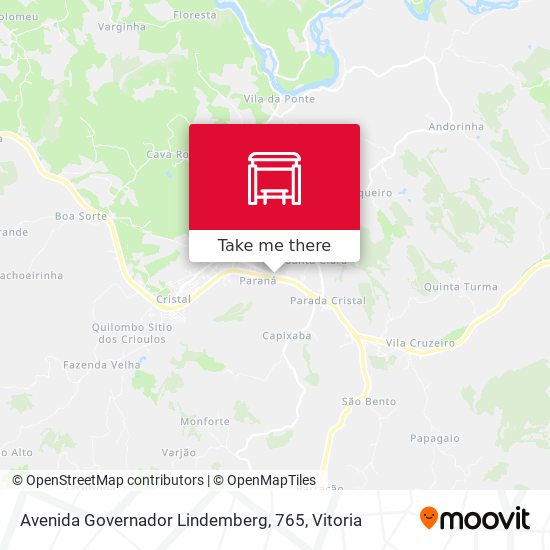 Avenida Governador Lindemberg, 765 map