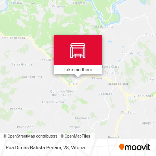 Rua Dimas Batista Pereira, 28 map