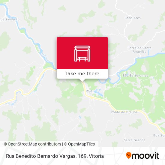 Rua Benedito Bernardo Vargas, 169 map