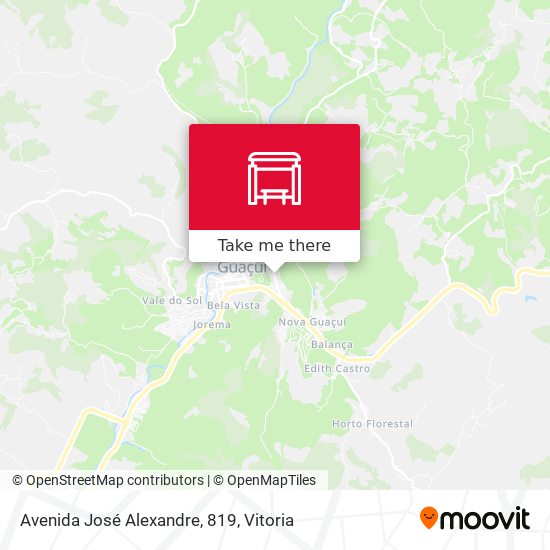 Avenida José Alexandre, 819 map