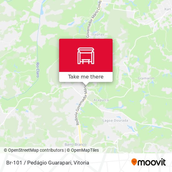 Br-101 / Pedágio Guarapari map