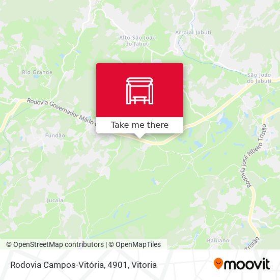 Rodovia Campos-Vitória, 4901 map