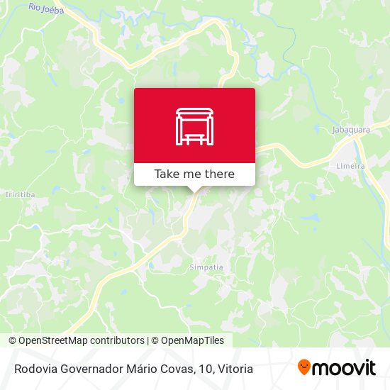Rodovia Governador Mário Covas, 10 map