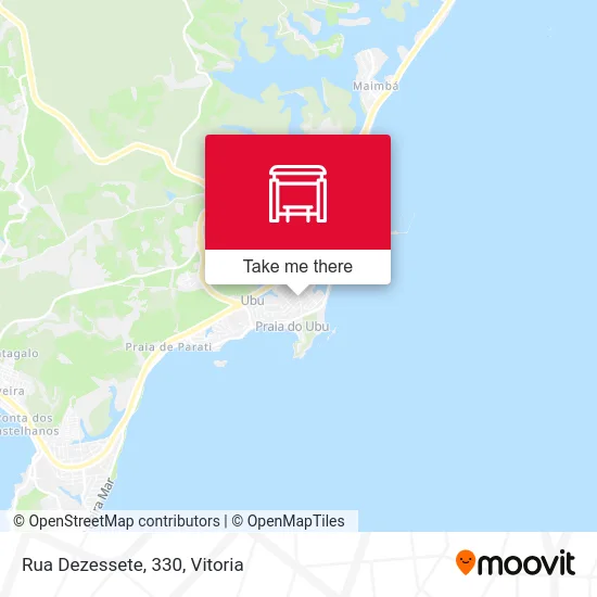 Rua Dezessete, 330 map