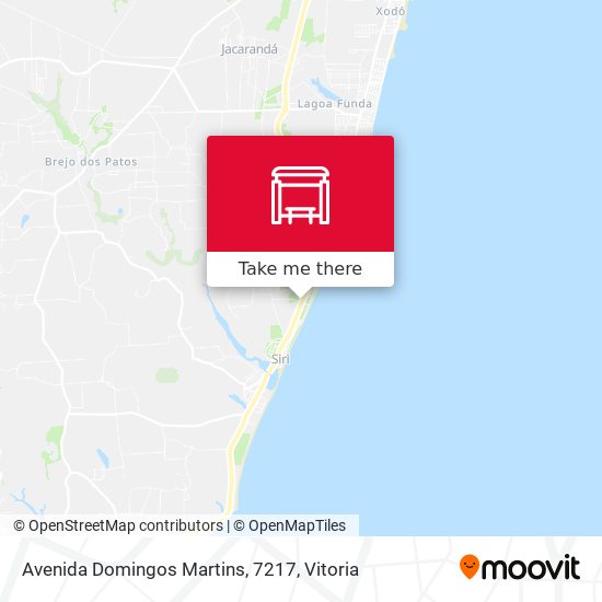 Avenida Domingos Martins, 7217 map
