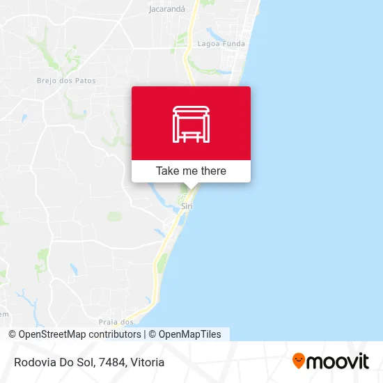 Rodovia Do Sol, 7484 map