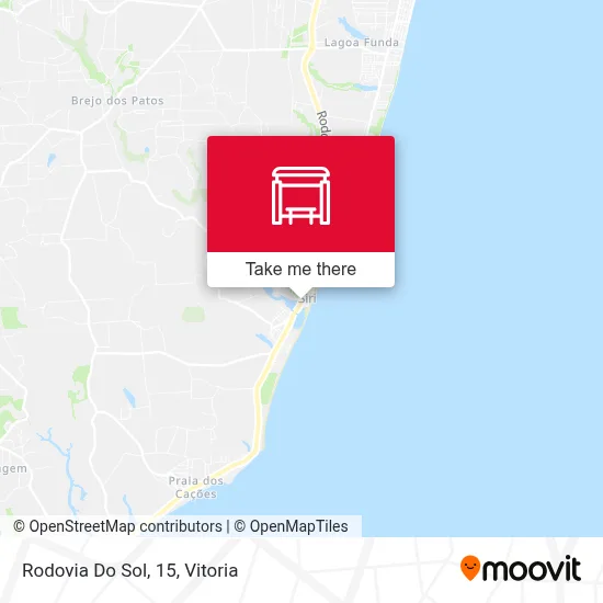 Rodovia Do Sol, 15 map