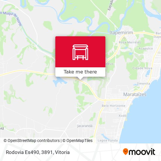 Rodovia Es490, 3891 map