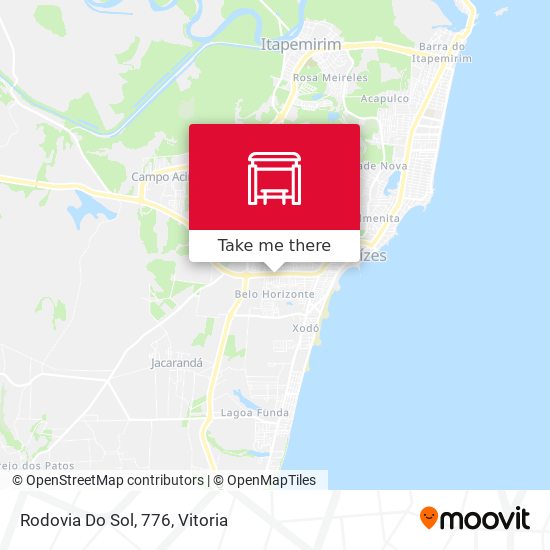 Rodovia Do Sol, 776 map