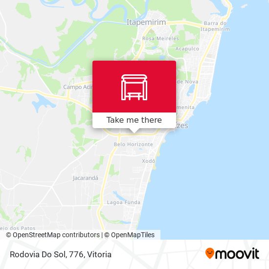 Rodovia Do Sol, 776 map