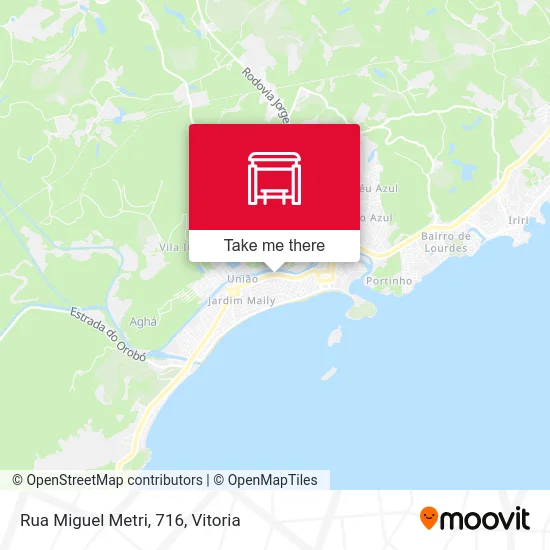 Rua Miguel Metri, 716 map