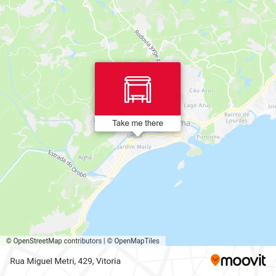 Rua Miguel Metri, 429 map