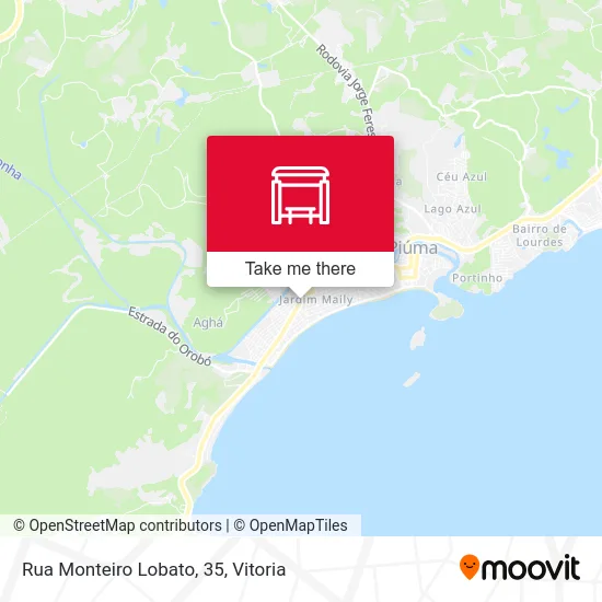 Rua Monteiro Lobato, 35 map