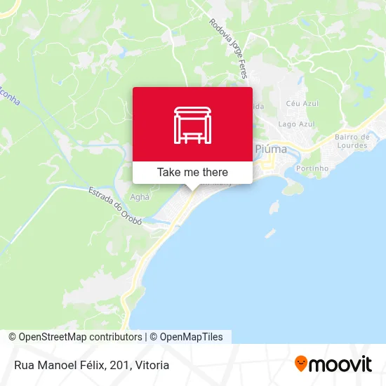 Rua Manoel Félix, 201 map