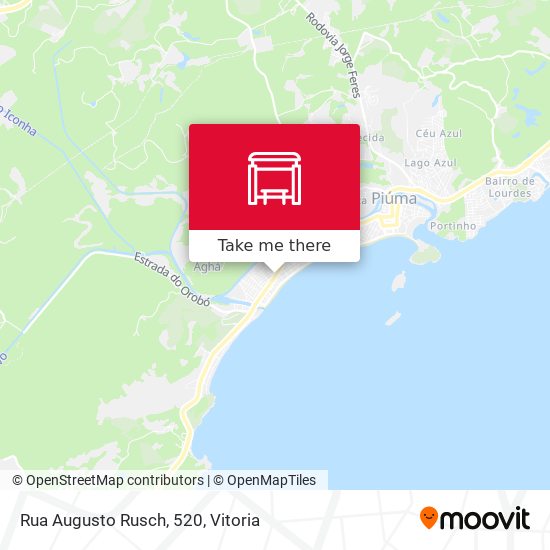 Rua Augusto Rusch, 520 map