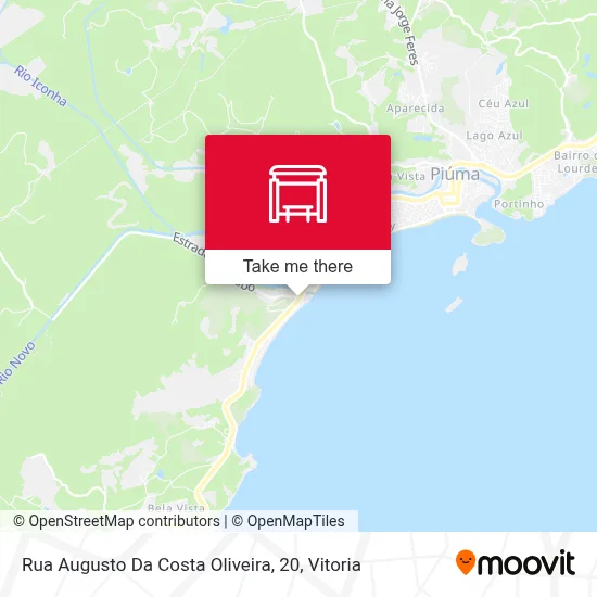 Rua Augusto Da Costa Oliveira, 20 map