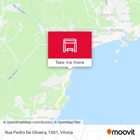 Rua Pedro De Oliveira, 1001 map