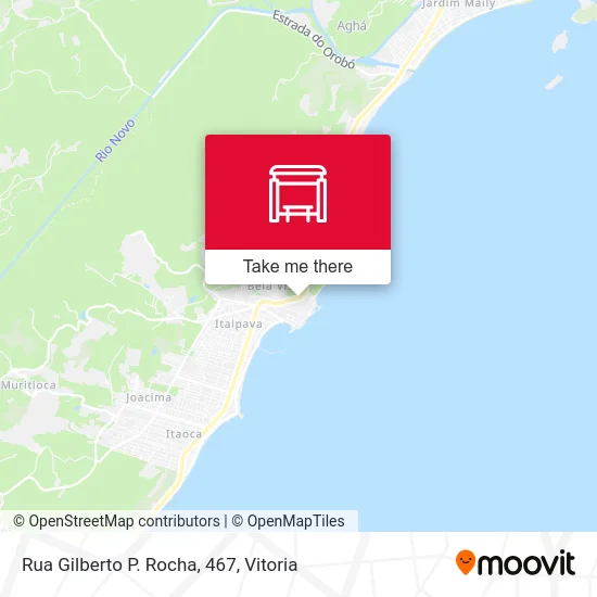 Rua Gilberto P. Rocha, 467 map