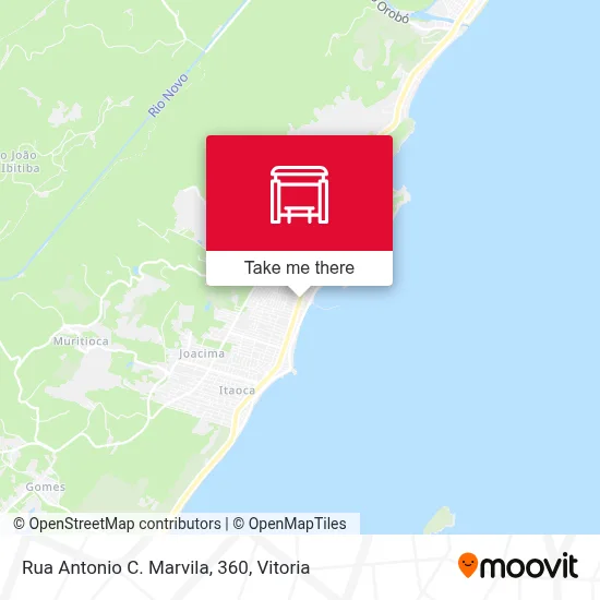 Rua Antonio C. Marvila, 360 map