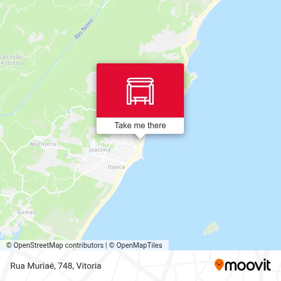 Rua Muriaé, 748 map