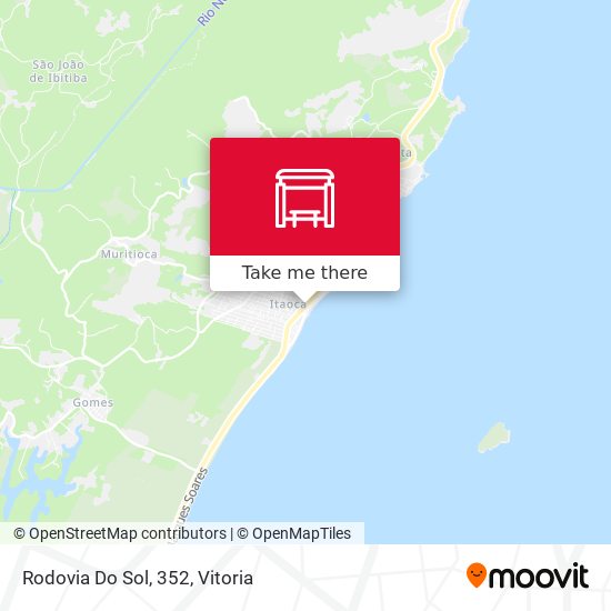 Rodovia Do Sol, 352 map