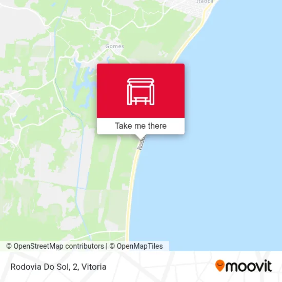 Rodovia Do Sol, 2 map