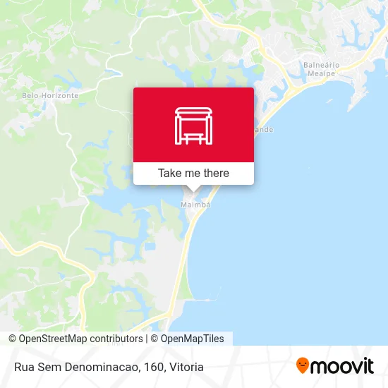 Rua Sem Denominacao, 160 map