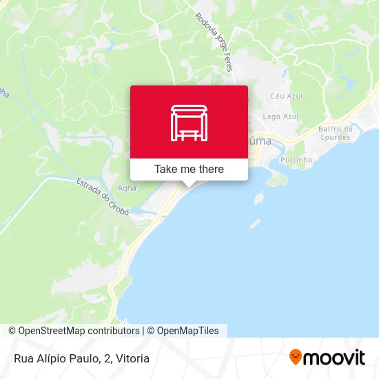 Rua Alípio Paulo, 2 map