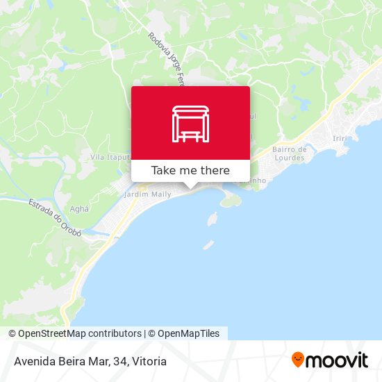 Avenida Beira Mar, 34 map
