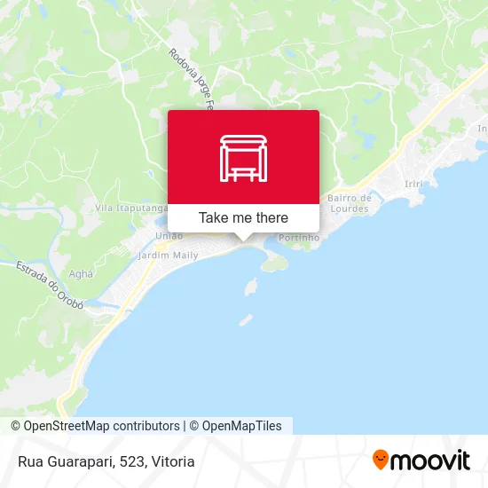 Rua Guarapari, 523 map