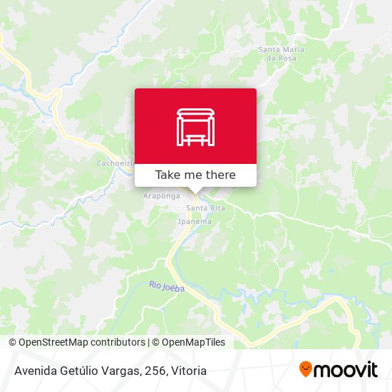 Avenida Getúlio Vargas, 256 map