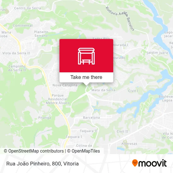 Rua João Pinheiro, 800 map