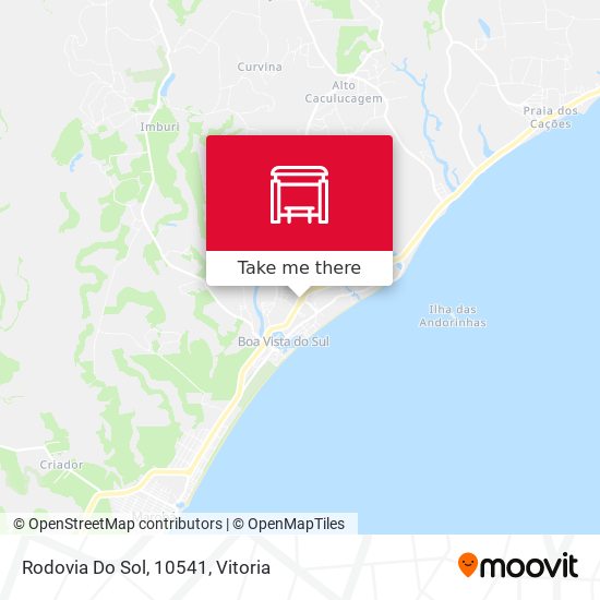 Rodovia Do Sol, 10541 map