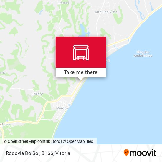 Rodovia Do Sol, 8166 map
