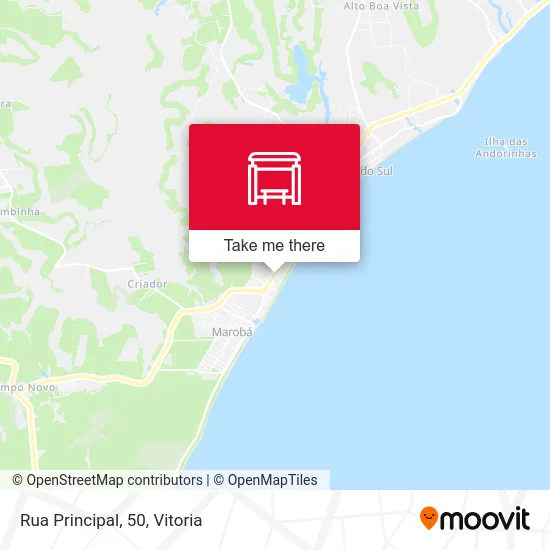 Rua Principal, 50 map