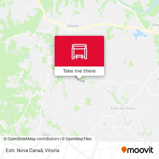 Estr. Nova Canaã map