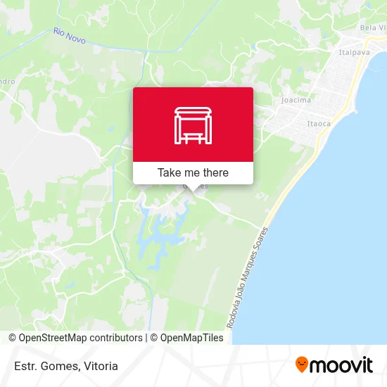 Estr. Gomes map