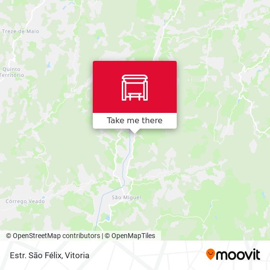 Estr. São Félix map