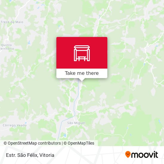 Estr. São Félix map