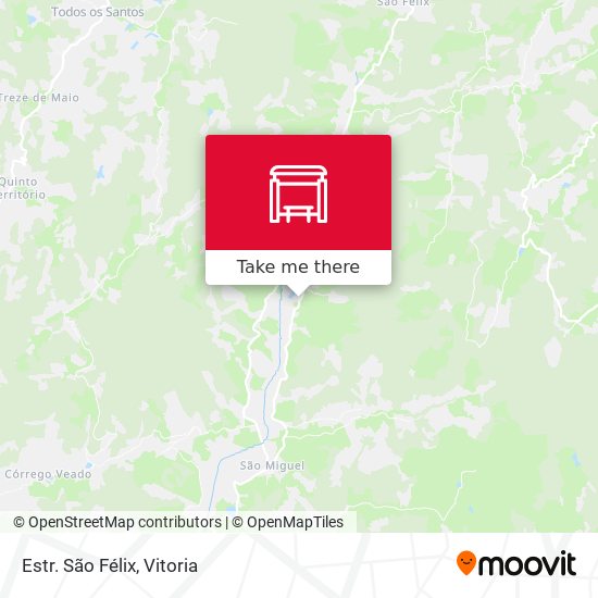 Estr. São Félix map