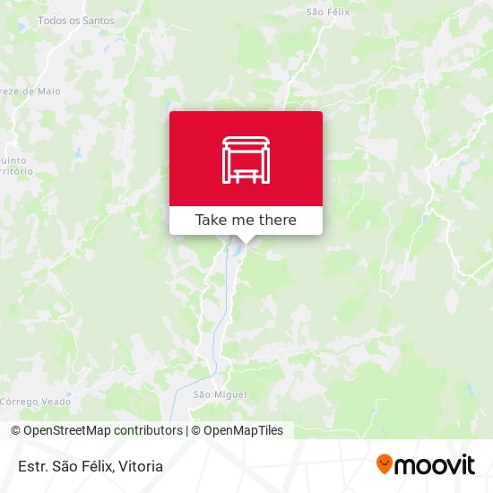 Estr. São Félix map