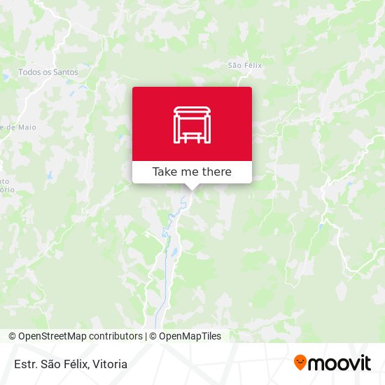 Estr. São Félix map