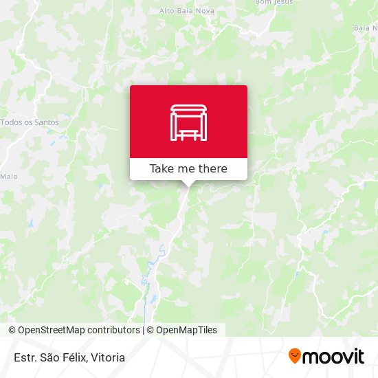 Estr. São Félix map