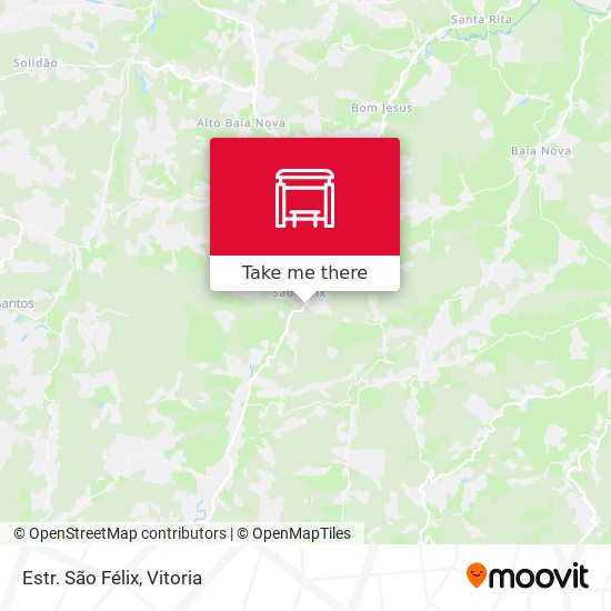 Estr. São Félix map