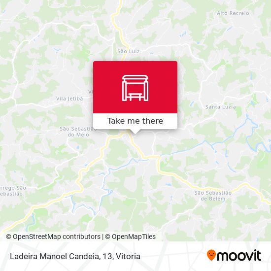 Ladeira Manoel Candeia, 13 map